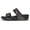 Black Multi, variant on FITFLOP Women's Lulu Multi-Tonal Glitter Slides, Color: Black Multi, Size: 7 (JE5-C55-050)