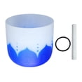thumbnail image 1 of Juego de cuencos musicales Nikou cristal de cuarzo esmerilado sonido curativo 6 pulgadas nota B, 1 of 15