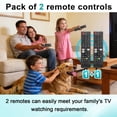 thumbnail image 5 of (Pack of 2) Universal Remote for Samsung All TV Remote, Replacement Compatible for Samsung Smart TV, LED, LCD, HDTV, 3D Series TV, 5 of 7