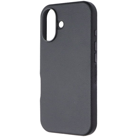 Open Box OtterBox Symmetry Series Case for MagSafe for iPhone 16 - Black Cactus Leather