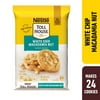 Nestle Toll House White Chip Macadamia Nut Cookie Dough, 16 oz. Makes 24 Regular Cookies