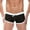 Black, variant on ZZwxWA Mens Swimwear Short Swim Trunks with Drawstring Low Rise Swim Briefs Quick Dry Mens Swim Trunks Nylon Beach Swim Briefs