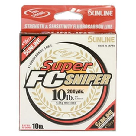 Sunline Super Fc Sniper Fluorocarbon Natural Clear 200 Yards