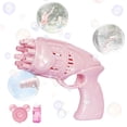 thumbnail image 2 of Bubble-Gun Automatic Bubble Machine Soap Water Bubble Blower Outdoor 100ML, 2 of 3