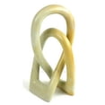 thumbnail image 2 of Natural Soapstone 8-inch Lovers Knot Smolart, 2 of 2