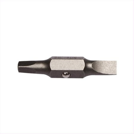 Replacement Slotted Bit - Klein Tools Replacement Bit - #2 Square & 3/16