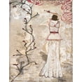 thumbnail image 2 of Ritter, Gina 20x24 Gold Ornate Wood Framed with Double Matting Museum Art Print Titled - Stroll in the Park I, 2 of 4