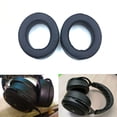 thumbnail image 5 of For HS50 , HS60 , HS70 Replacement Ear Pads, Protein PU Leather,Durable Soft,Black Oval, 5 of 7