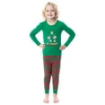 thumbnail image 4 of Peppa Pig Toddler Christmas Happy Holidays! 2-Piece Tight-Fit Pajama Set for Girls Boys, 4 of 5