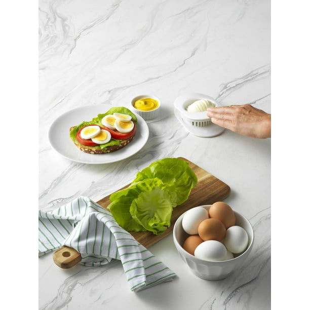 Mainstays Hard Boiled Egg Slicer, 10 Stainless Steel Wires