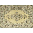 thumbnail image 1 of Ahgly Company Machine Washable Indoor Rectangle Traditional Dark Moccasin Green Area Rugs, 5' x 7', 1 of 7