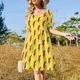 thumbnail image 5 of Vestido sin mangas Starman Love Forever, vestido elegante y chic para mujer, vestido de noche elegante y chic., 5 of 8