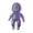 C, variant on VogueHaven Glitter Baby Squeeze Toy Soft Stress Relief Ball, Transparent Cute Doll with Shiny Glitter, Portable Pocket Fidget Toy for Kids Adults Home Office Travel & Decor