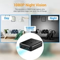 thumbnail image 2 of 4K Full HD 1080P Mini Ip Cam XD WiFi CáMara de VisióN IR-CUT DeteccióN de Movimiento VideocáMara de Seguridad Grabadora de Video HD, 2 of 10