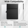 thumbnail image 2 of JETech Slim Laptop Sleeve for MacBook Neo (A18 Pro), MacBook Air 13-Inch, MacBook Pro 13-Inch (Black), 2 of 6