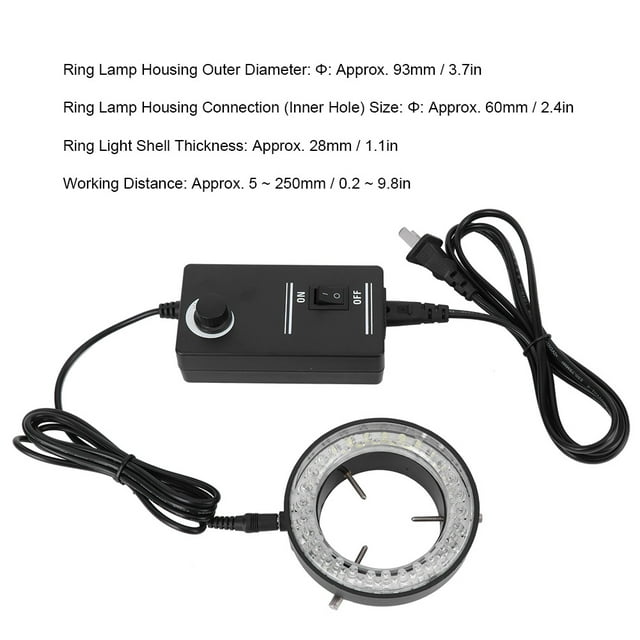 Lampe à LED Ronde, Caméra Industrielle Ronde à LED à LED à LED Normes Leaders de l'Industrie de la Lumière
