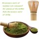 thumbnail image 3 of nsemble Premium Matcha - Batidor de té verde de bambú natural, herramienta para hacer polvo de Matcha para beber en la ceremonia del té, 3 of 5