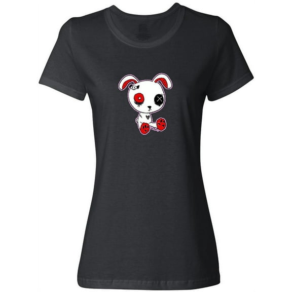 Inktastic Goth Bunny Women's T-Shirt