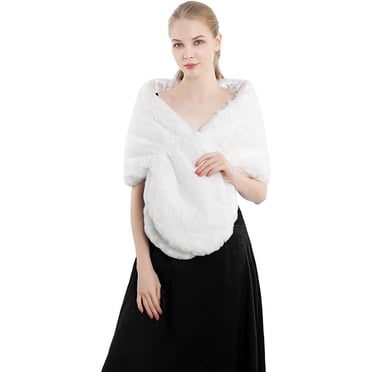 Beaute Fashion Adult Women's Draped Ruana and Cape (Black-Satin Trim ...