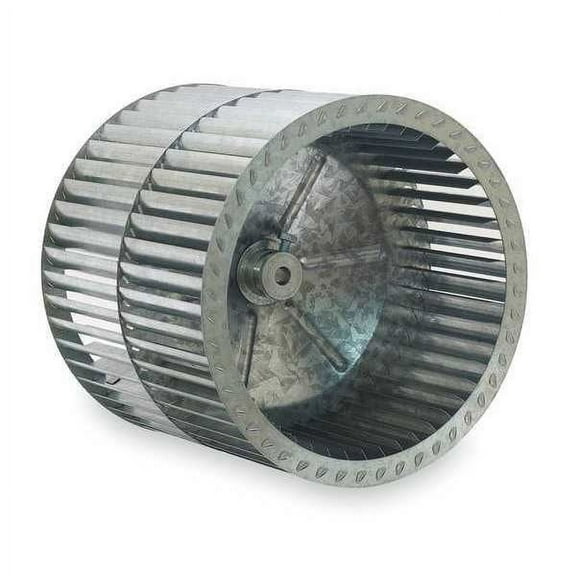 Blower Wheel, Dia 12 3/16 In, Bore 1/2 In, Wheel Width (In.): 10 5/8 in