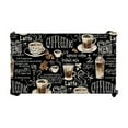 thumbnail image 2 of Safeglitz Retro Coffee Pattern Rectangular Tablecloth–Dining Table/Wedding Textile, Adds Vintage Charm to Kitchens And Home Decor,Cafe Tablecloth E, 2 of 6