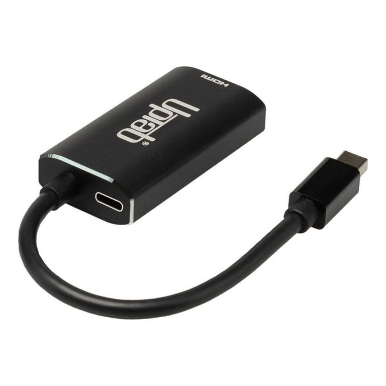 Monster 4K HDR Mini Display Port To HDMI Adapter, Portable, Plug