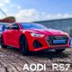 thumbnail image 2 of 1:24 AUDI RS7 Coupe Alloy Car Model Diecasts y vehículos de juguete Metal Car Model High Simulation Sound and Light Collection regalo para niños, 2 of 5