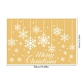 thumbnail image 3 of chaungfeng Christmas Snowflake Sticker, Christmas Window Decal, Removable Shopping Mall Decor, for Store, Door, Window Display, 3 of 7