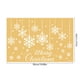 thumbnail image 3 of Pegatinas para ventanas de Navidad | Calcomanías de ventana copo de nieve blancas 50x33cm | Decoraciones navideñas electrostáticas removibles para puertas de tiendas, cristales de centro comercial, 3 of 7