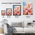 thumbnail image 4 of Abstract Flowers Vibrant Painting Dreamy Meadow Of Lilies Unframed Wall Art Print Poster Home Decor Premium, 4 of 5
