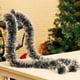 thumbnail image 4 of Guirnaldas de árbol de Navidad de 4/1 piezas, coronas artificiales, oropel de cinta, adornos colgantes para árbol de Navidad, decoraciones para fiestas de boda y Año Nuevo, 4 of 4