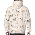 thumbnail image 5 of Hoodies for Men - Cute Dog Puppy sleep Long Sleeve Comfrt Men'S Fashion Hoodies & Sweatshirts, Sweatshirts for Men Hoodies Pullover Clothing Clothes with Pouch, 5 of 7