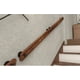 thumbnail image 4 of Pasamanos de escalera de 30 cm, pasamanos de madera para interiores antideslizantes de seguridad, barandilla de cubierta para lofts de pasillo de jardín montada en la pared, varilla, 4 of 4