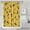 Bumble Bee B, variant on Hotel Style Floral Shower Curtain Waterproof Fabric with Hooks
