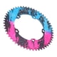thumbnail image 3 of Anillo De Cadena De Bicicleta, Dientes Negativos Positivos De ánodo Multicolor De Plato Para Bicicletas De Carretera, 3 of 8