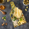 thumbnail image 5 of Honeycomb Cutting Board, Working Bee on Honeycomb Cells Nature Photography Idyllic Scene Composition, Decorative Tempered Glass Cutting and Serving Board, in 3 Sizes, by Ambesonne, 5 of 5