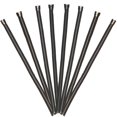 thumbnail image 1 of Titanium Alloy Polyester Colorful Zippers for Sewing Crafts Clothing Replacement Black 8Pcs, 1 of 4