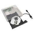 thumbnail image 1 of Unidad de DVD externa Sincero Tipo C USB 3.0 Transparente Plug and Play, 1 of 10