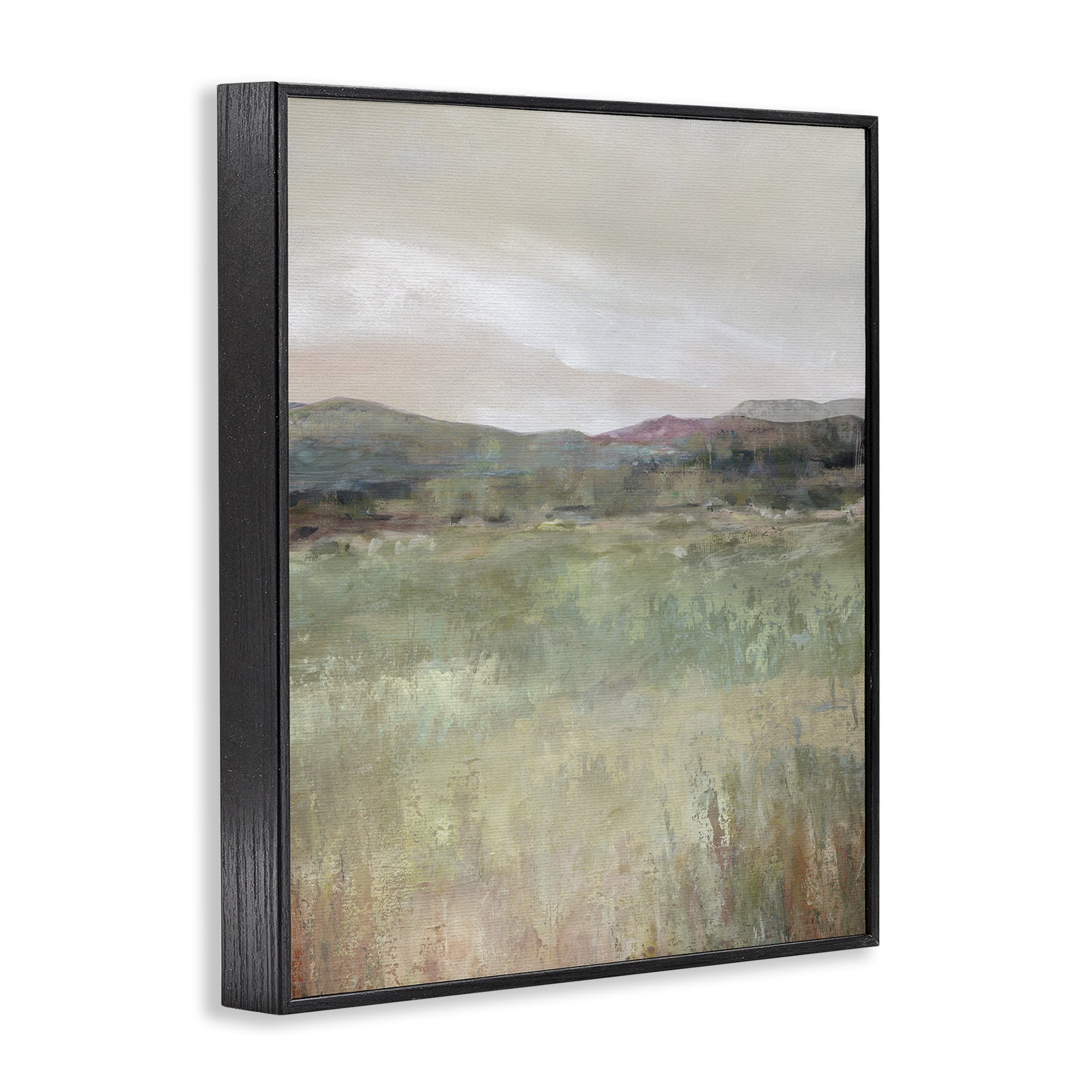 Stupell Industries Abstract Glimpse of Spring Black Framed Giclee Art, design by Carol Robinson