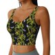 thumbnail image 2 of Balery Corn And Dragonflies Sujetadores deportivos con espalda cruzada para mujer, acolchados, sin costuras, de alto impacto, ideales para yoga, gimnasio, entrenamiento y fitness.-, 2 of 8