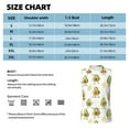 thumbnail image 6 of Uemuo Lovely Avocado Pattern Men's Sleeveless T-Shirt,Muscle Athletic Tank Top, Moisture-wicking Quick-dry Breathable Classic Tee Top for Gym Run Outdoor Sports-, 6 of 8