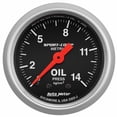thumbnail image 1 of AutoMeter Sport Comp Oil Pressure Metric Gauge Mechanical 52.4 mm | 0-14 Kg/ Cm2 | 3322-J, 1 of 3