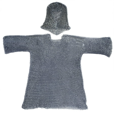 - CHAINMAIL ARMOR WITH HOOD - Medieval - CHAIN MAIL COIF