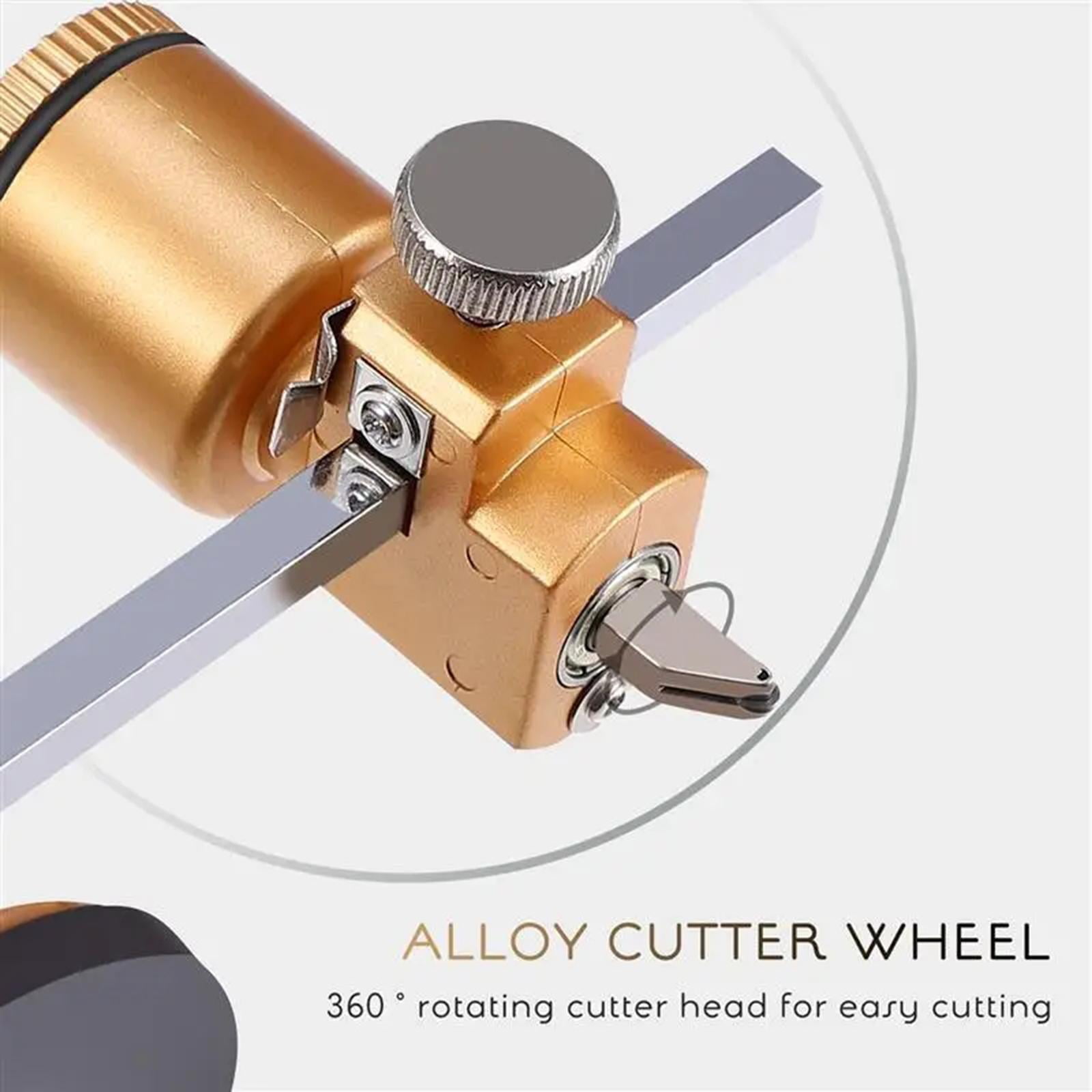 HOMYL Circular Glass Cutter Circle Circular Cutter Heavy Duty Glass Supplies Art Craft