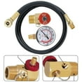 thumbnail image 4 of Air Tank Kit Brass Combination Valve Portable Pressure Monitoring Practical, 4 of 9