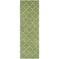 thumbnail image 2 of SAFAVIEH Chatham Clinton Geometric Wool Runner Rug, Green, 2'3" x 7', 2 of 6