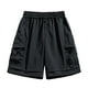 thumbnail image 2 of pstuiky Pantalones cortos para hombre, Pantalones cortos deportivos informales de moda para hombre, transpirables, con bolsillos laterales y cintura baja Pantalones cortos de entrenamiento, 2 of 6