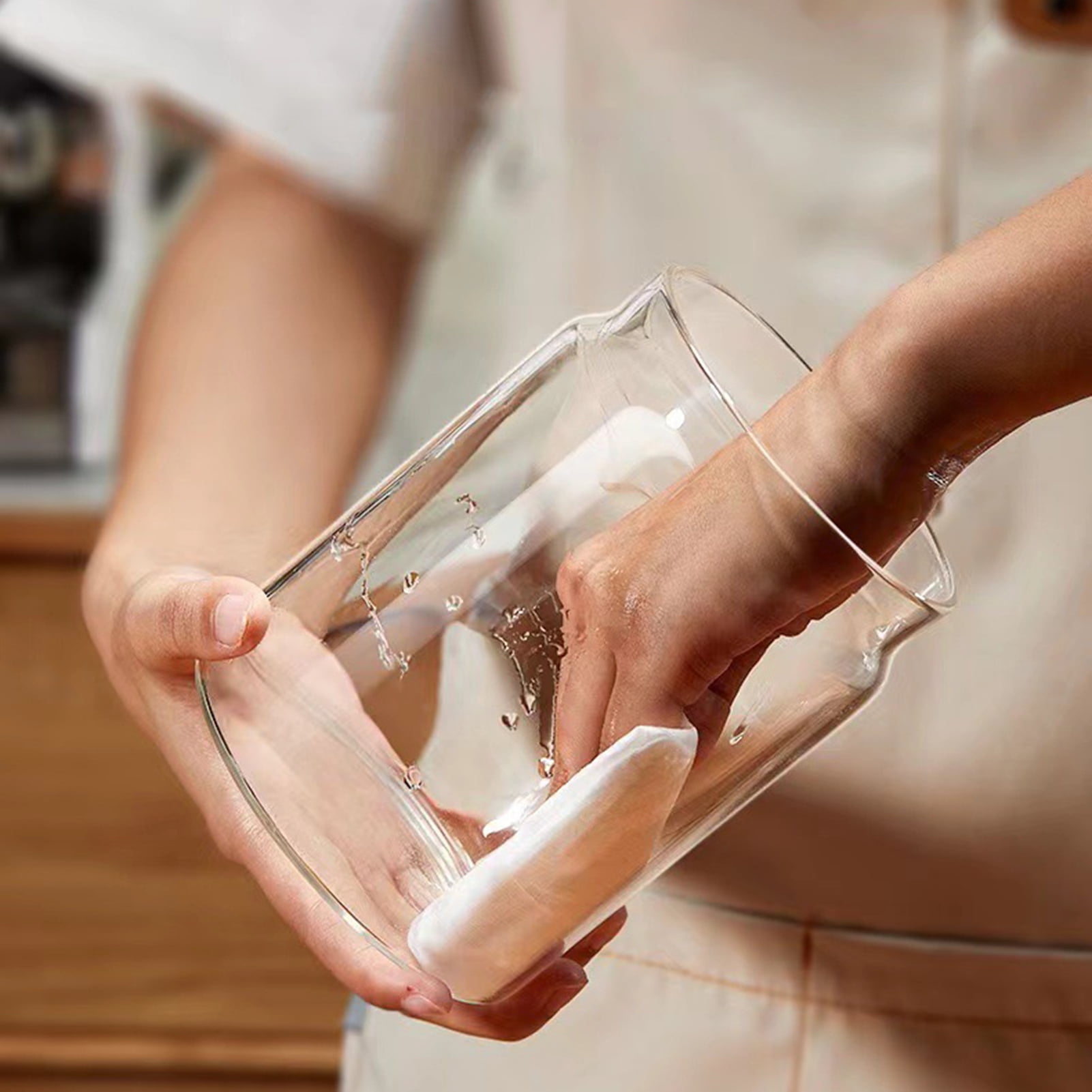 Homelife Vacuum Sealed Jar for Coffee Beans Airtight Food Storage Container Clear Glass Jars for Home Moisture-Proof Air Extraction Tank