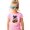 Pink Shirt, variant on Halloween Jack-O-Lantern Pumpkin With Black Bow Shirt for Women, Teens & Girls Spooky Season Tee Peach Shirt Youth Medium