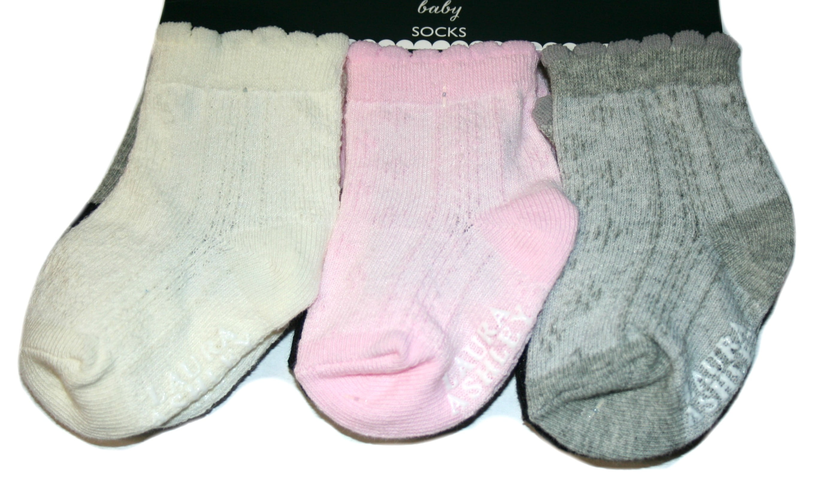 Laura Ashley Baby-Girl Socks 6 pairs, 6 